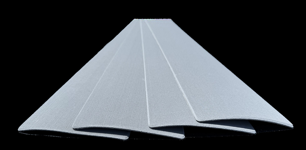 NovaDeck EVA overlay strips with brushed surface texture